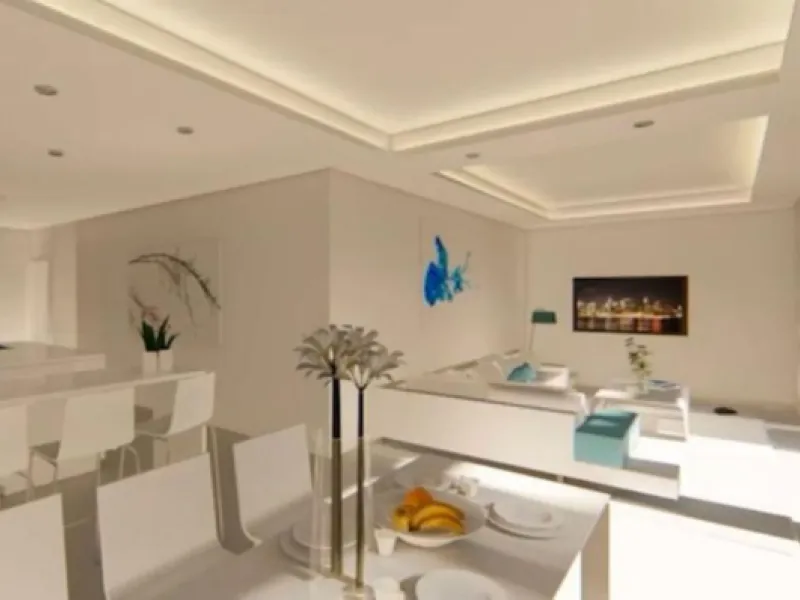 Land in Playa Bella in Cancelada, Playa road, intended for building apartments and a commercial area.