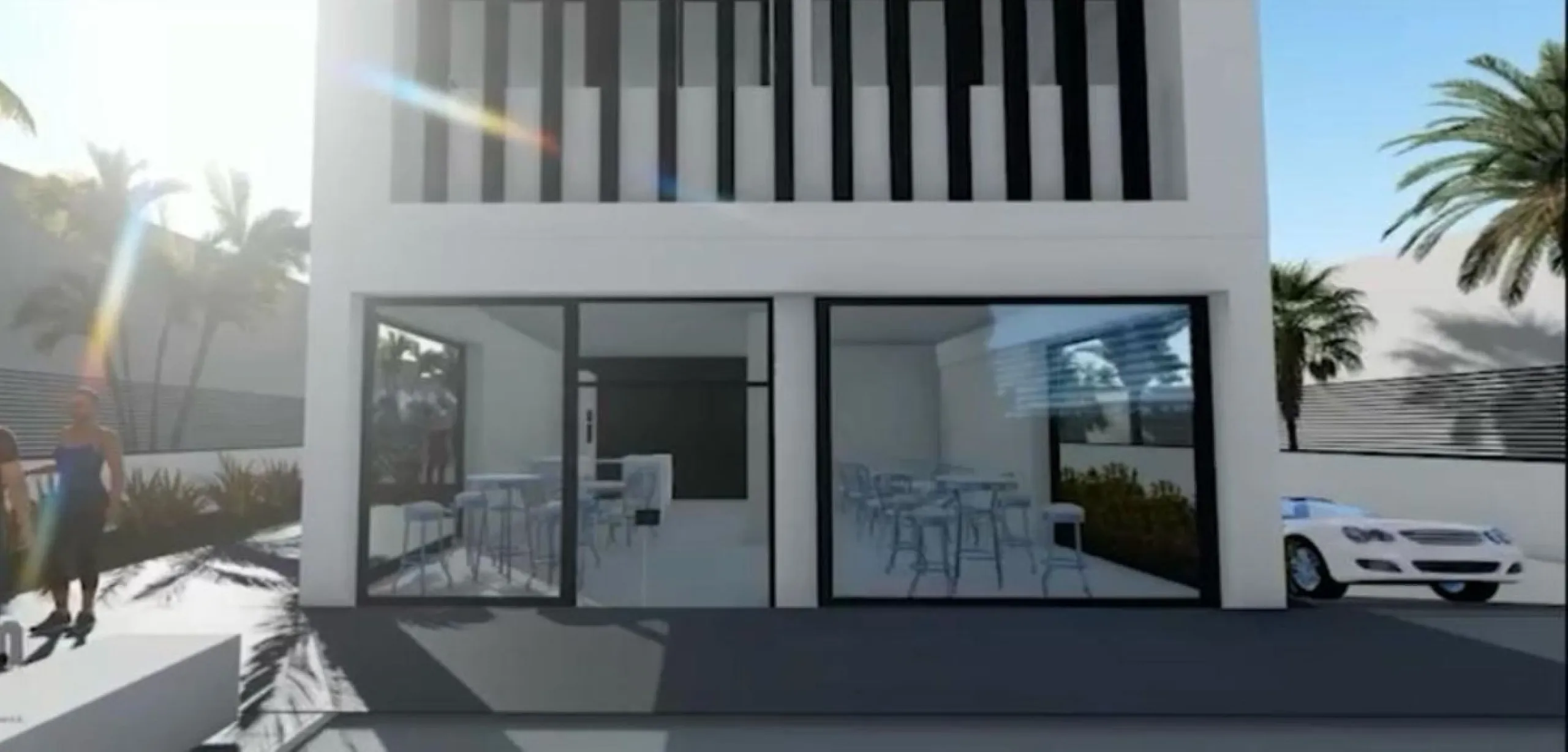 Land in Playa Bella in Cancelada, Playa road, intended for building apartments and a commercial area.