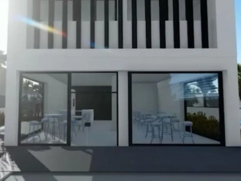Land in Playa Bella in Cancelada, Playa road, intended for building apartments and a commercial area.