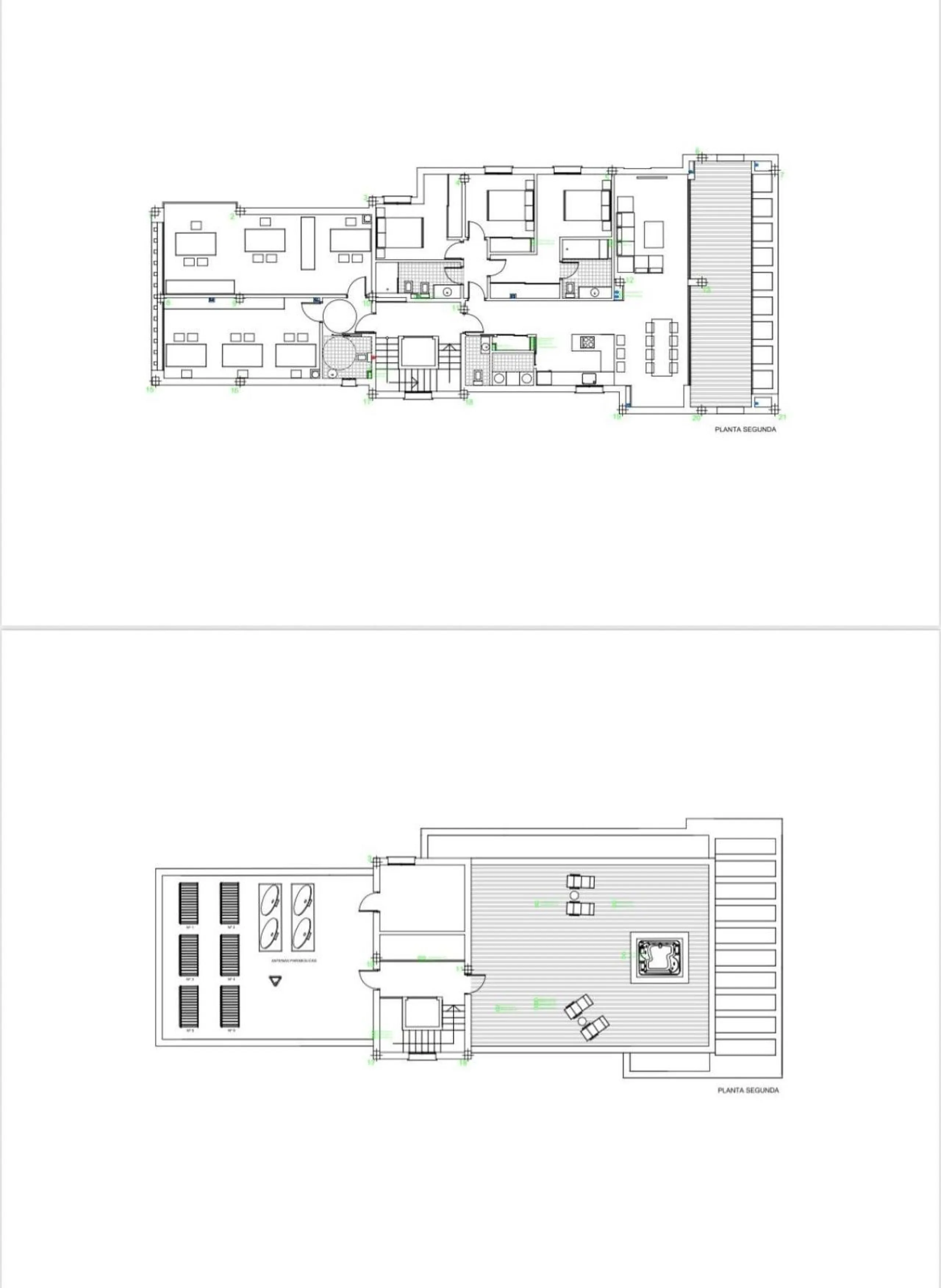 Land in Playa Bella in Cancelada, Playa road, intended for building apartments and a commercial area.
