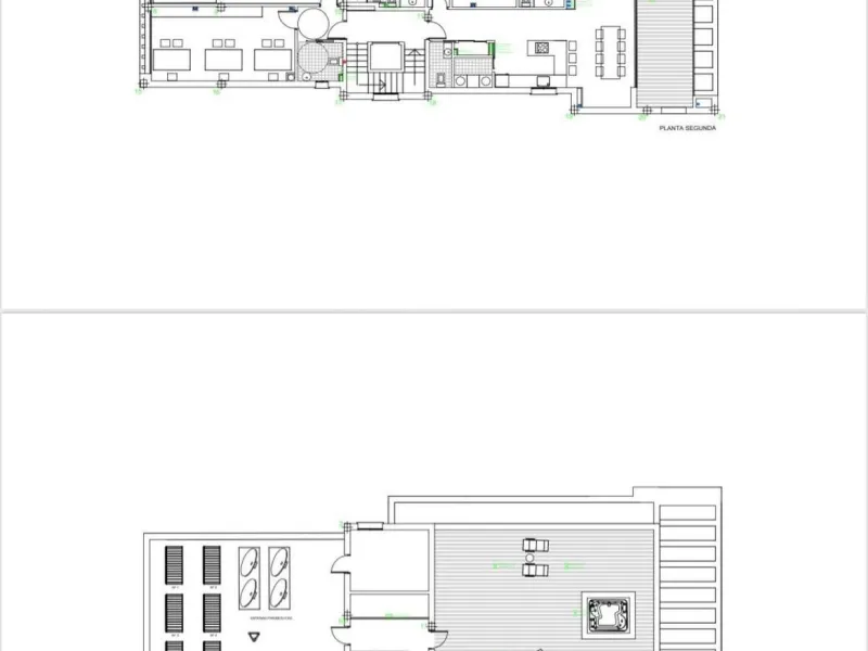 Land in Playa Bella in Cancelada, Playa road, intended for building apartments and a commercial area.