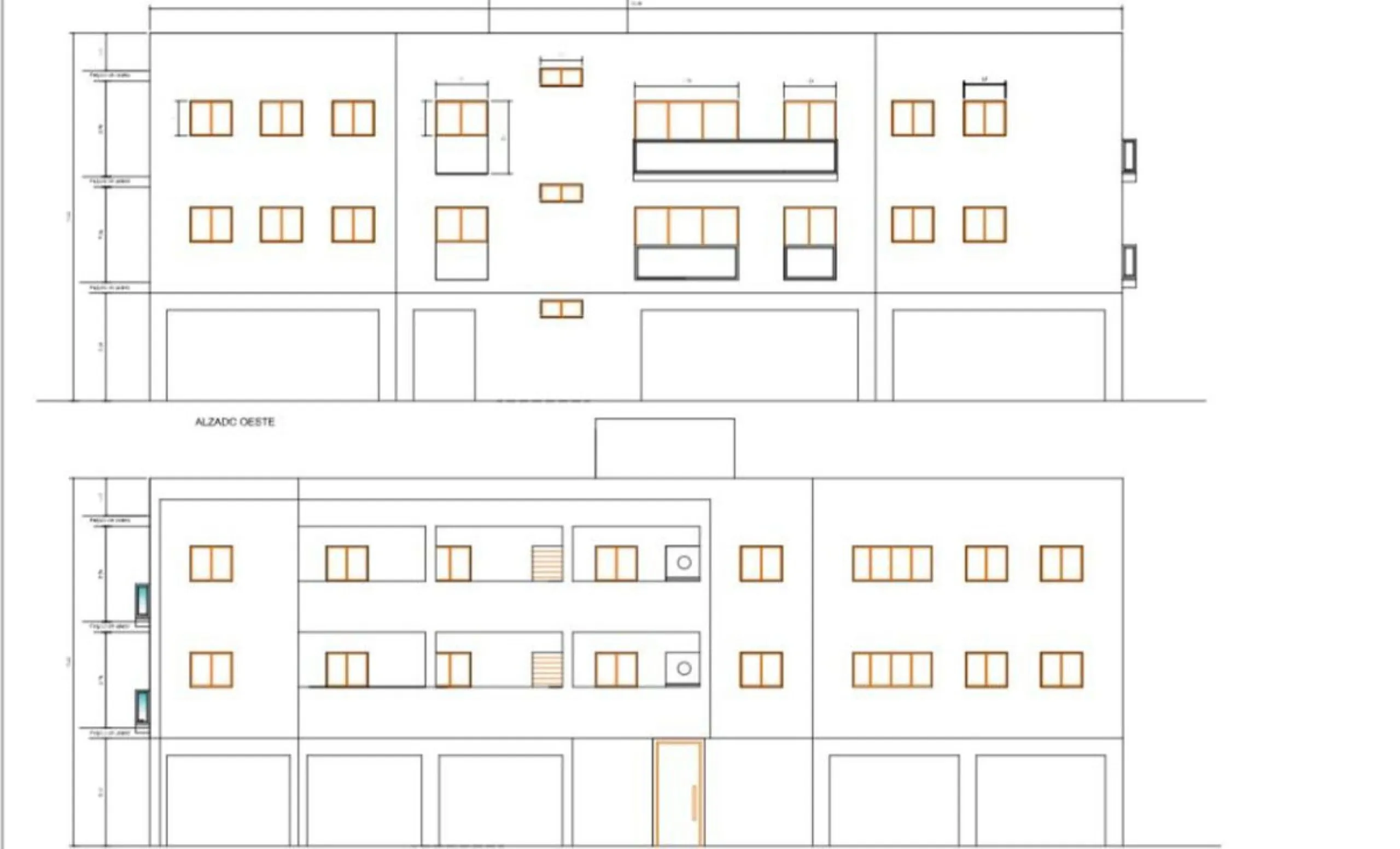 Land in Playa Bella in Cancelada, Playa road, intended for building apartments and a commercial area.