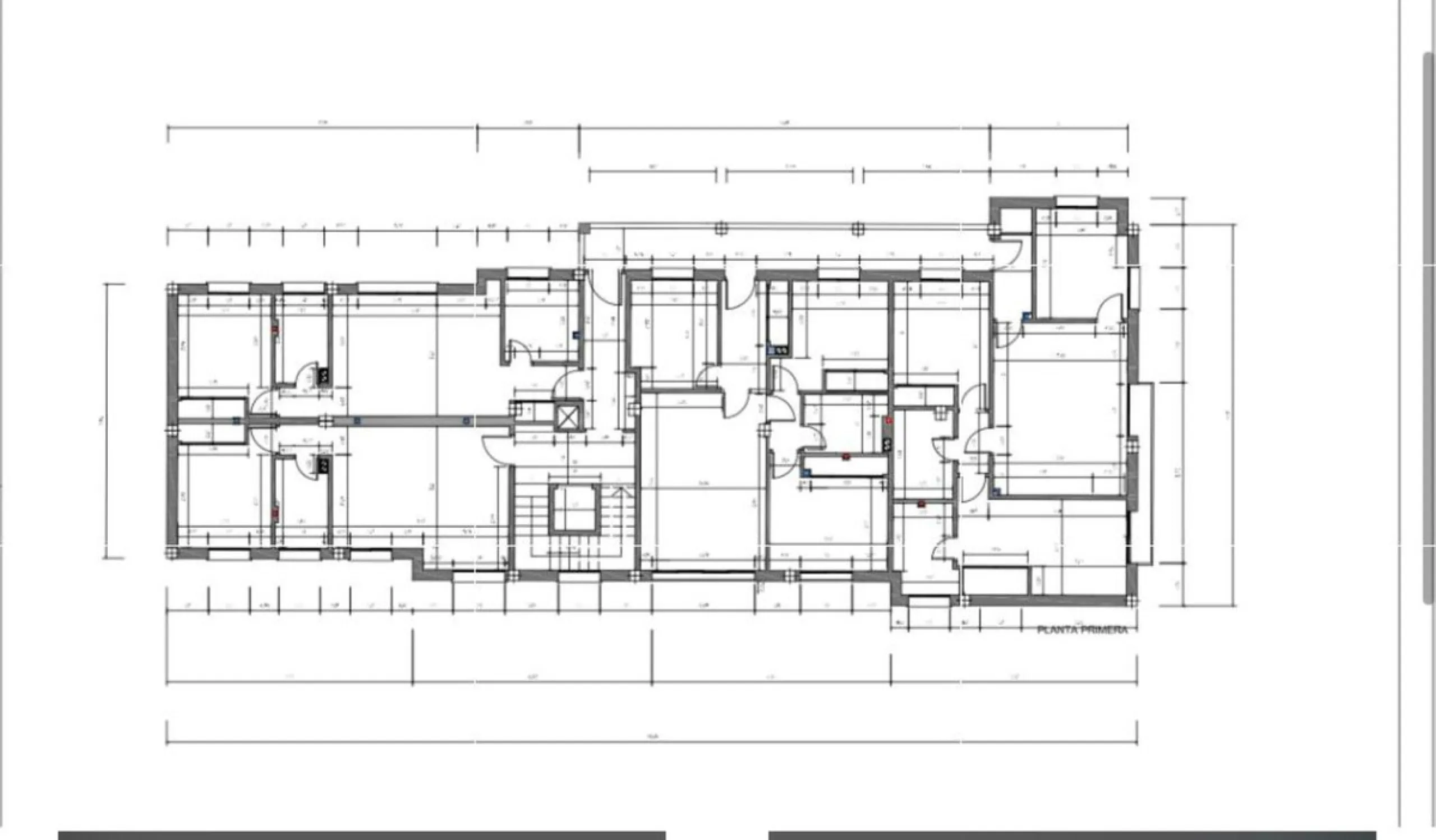 Land in Playa Bella in Cancelada, Playa road, intended for building apartments and a commercial area.