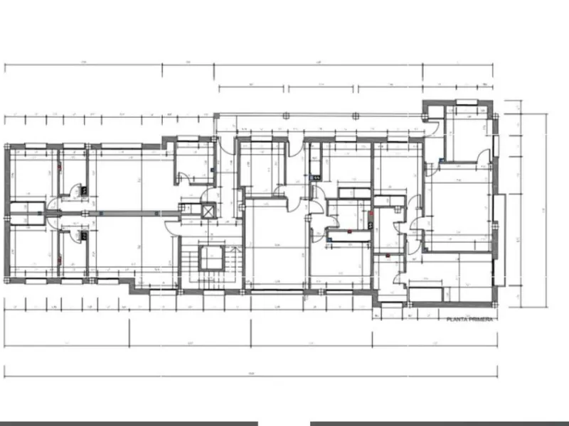 Land in Playa Bella in Cancelada, Playa road, intended for building apartments and a commercial area.