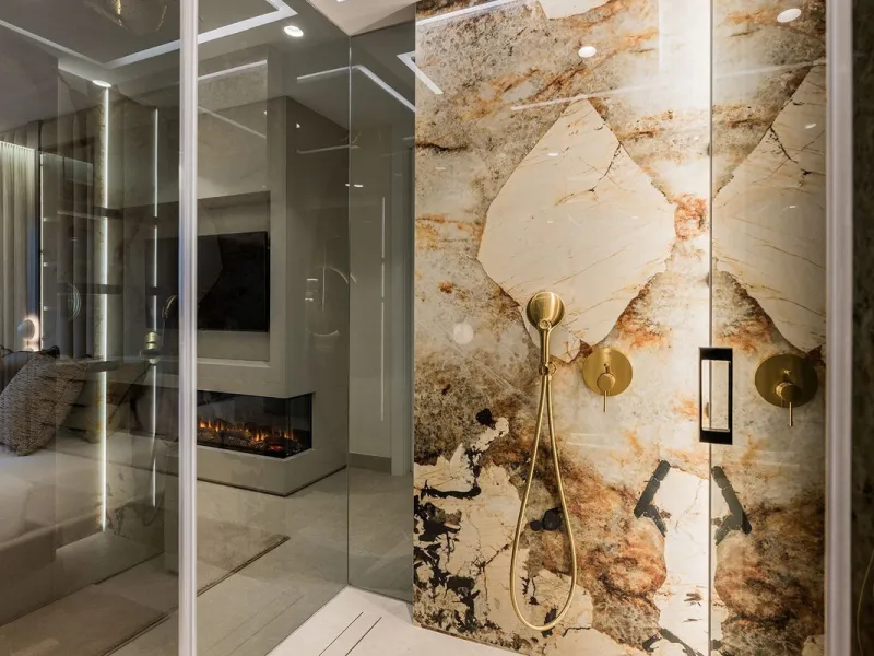 This exceptional ground-floor apartment combines luxury, comfort, and tranquility in perfect harmony. Featuring three spacious bedrooms and two bathrooms across 126 sqm of thoughtfully designed living space, the home offers an open-plan layout that unites