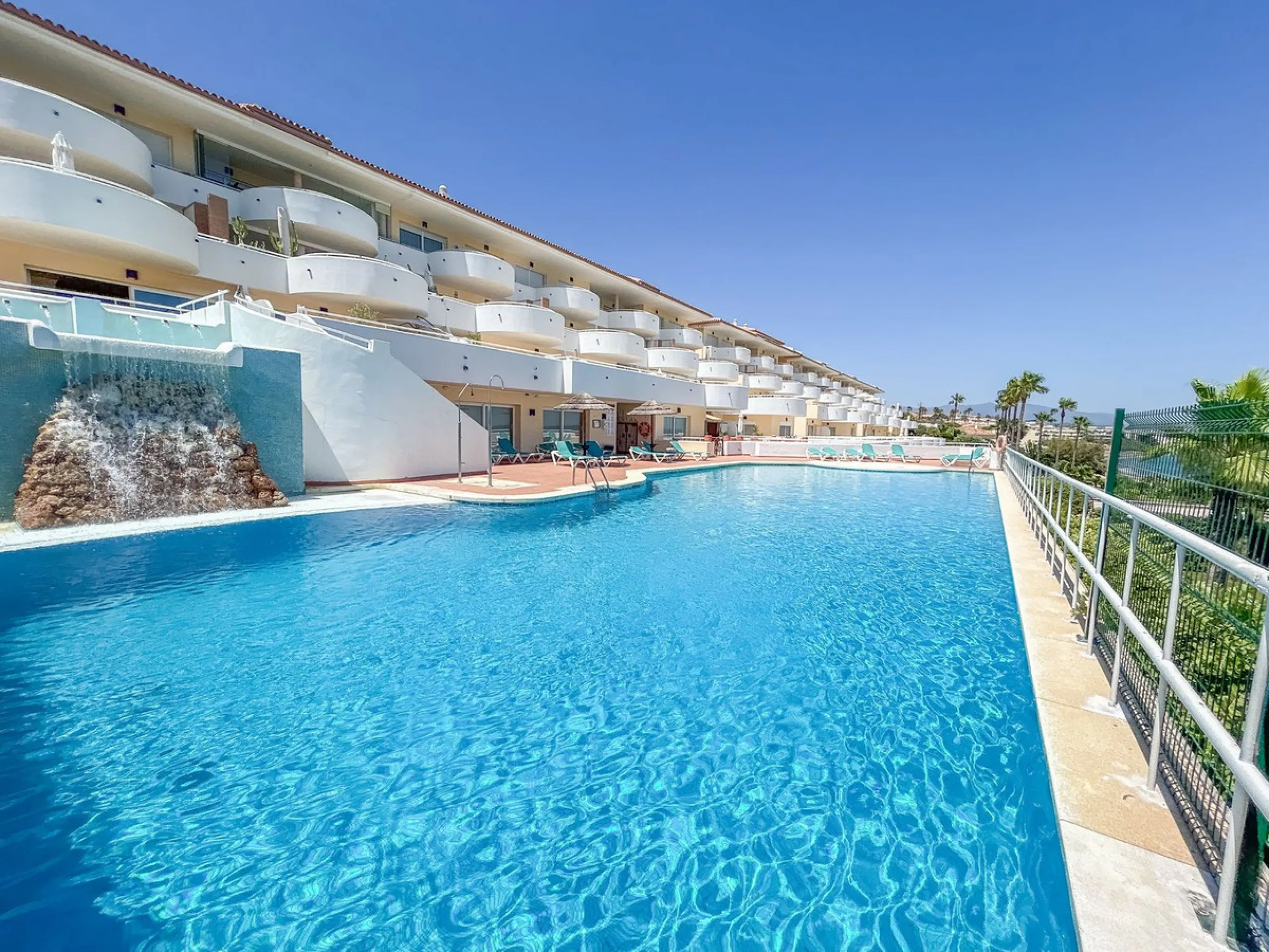 Unique beachfront opportunity located in the sought-after area of Buenas Noches, Estepona, this frontline beach apartment offers direct access to the Mediterranean and uninterrupted panoramic sea views. The property features two spacious bedrooms and two 