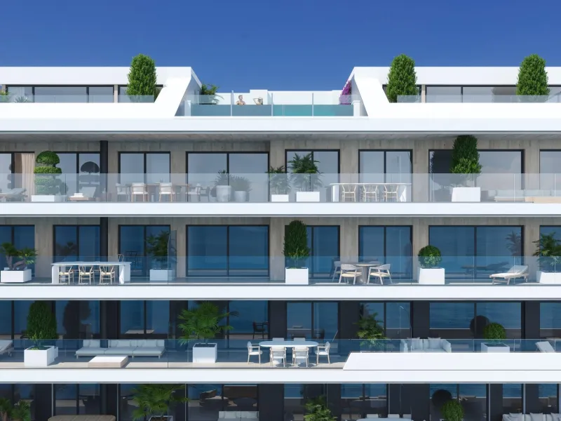 Exclusive New-Build Apartments and Penthouses with Sea Views in Fuengirola& & Luxury Living Redefined on the Costa del Sol& This exceptional new residential development in Carvajal, Fuengirola, features 35 exclusive homes that combine modern arch