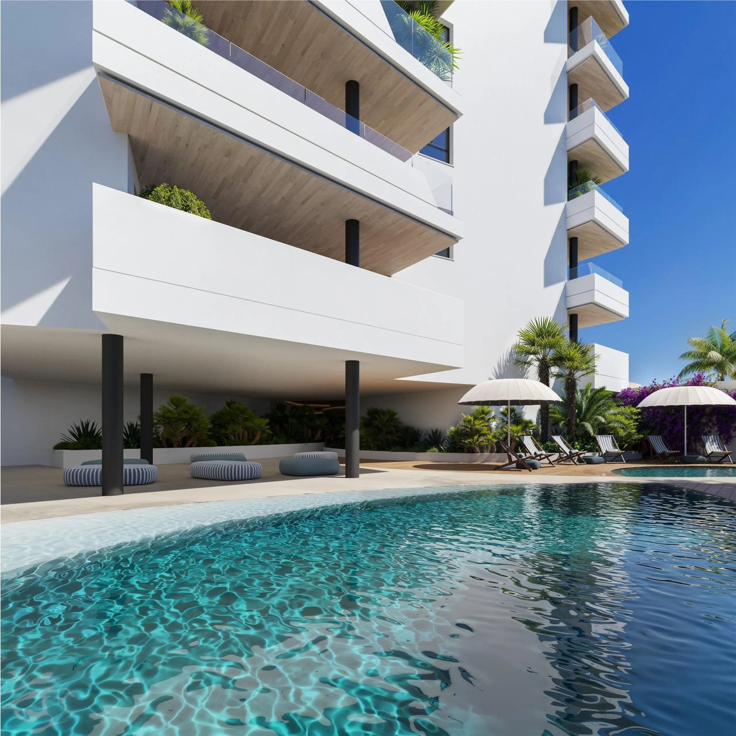 Exclusive New-Build Apartments and Penthouses with Sea Views in Fuengirola& & Luxury Living Redefined on the Costa del Sol& This exceptional new residential development in Carvajal, Fuengirola, features 35 exclusive homes that combine modern arch
