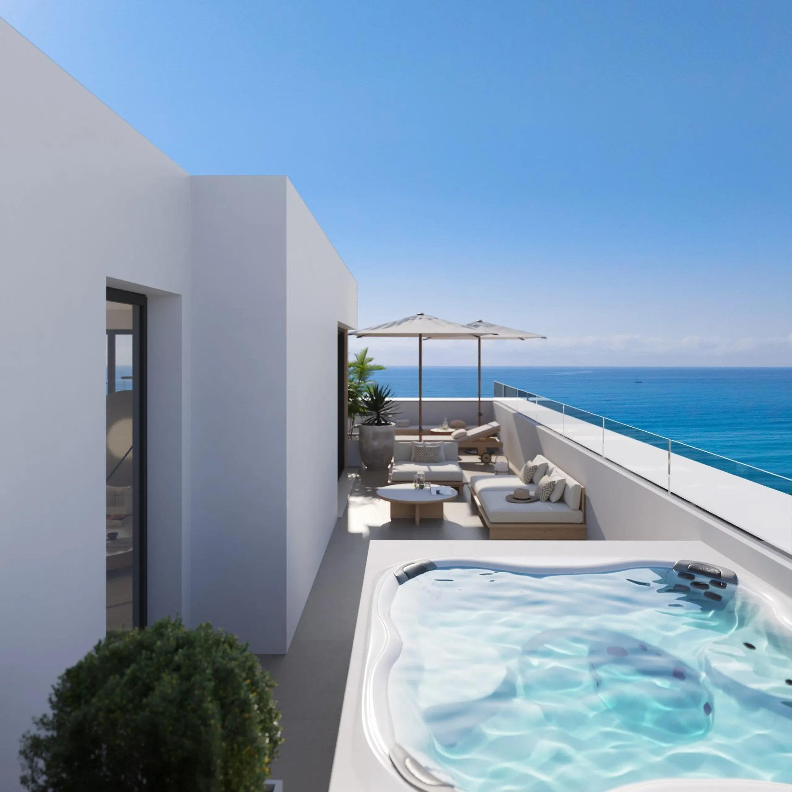 Exclusive New-Build Apartments and Penthouses with Sea Views in Fuengirola& & Luxury Living Redefined on the Costa del Sol& This exceptional new residential development in Carvajal, Fuengirola, features 35 exclusive homes that combine modern arch