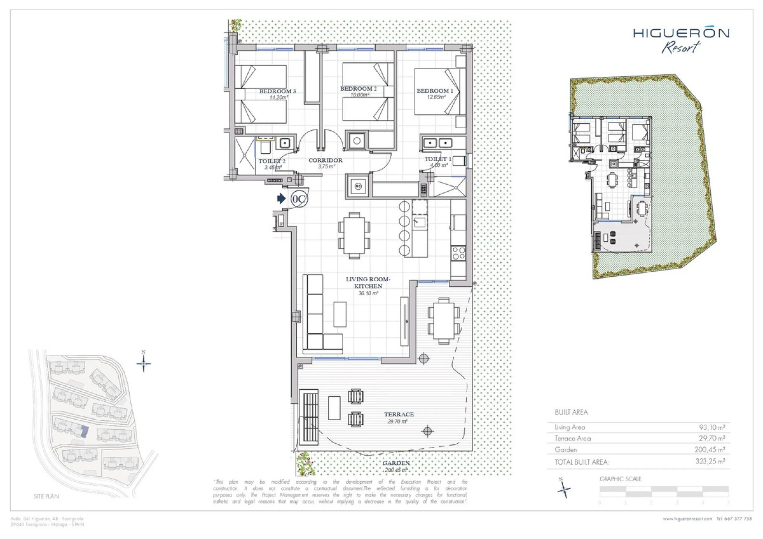 Apartment - Ground Floor Apartment в продаже в Fuengirola, Málaga. В доме 3 спален и 2 ванных комнат. Площадь дома 93 м². Площадь участка 200 м²