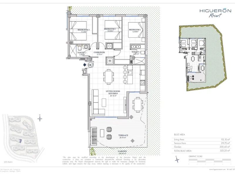 Apartment - Ground Floor Apartment в продаже в Fuengirola, Málaga. В доме 3 спален и 2 ванных комнат. Площадь дома 93 м². Площадь участка 200 м²