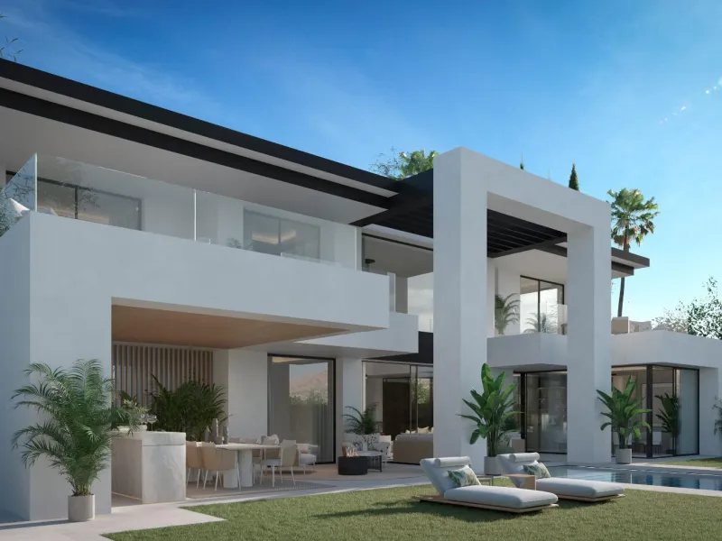 Luxury New Build Villas in Bel Air, Estepona – Exclusive Living on the New Golden Mile& & Prestigious Costa del Sol Lifestyle& Discover an extraordinary collection of 15 luxury villas in the highly sought after Bel Air area of Estepona, located o