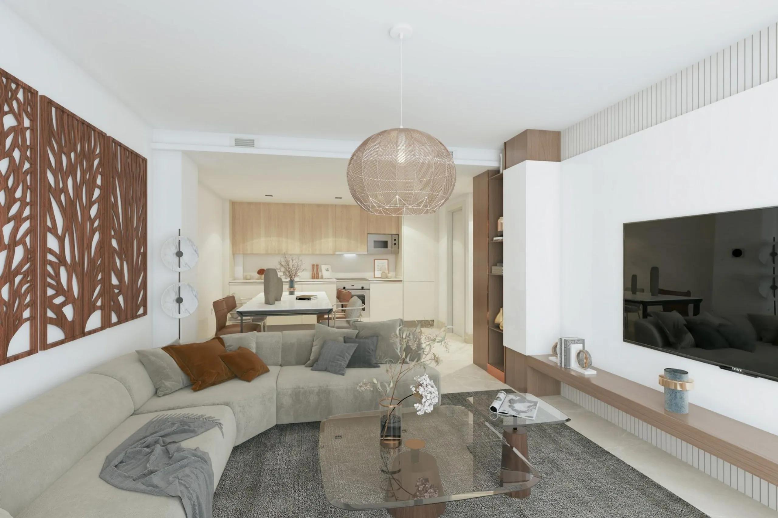 New-Build Apartments and Penthouses for Sale in the Heart of Benahavís, Costa del Sol& & Exclusive Residential in a Privileged Location& Located in the charming Andalusian village of Benahavís, this new residential complex consists of 28 contempo