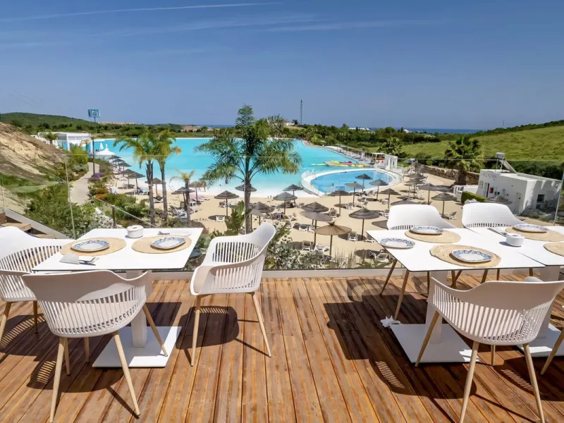 We are pleased to present this bright; modern  and stunning elevated ground floor apartment in the heart of  Casares; Alcazaba lagoon.  The open-concept living area seamlessly connects to a modern dining space, creating a comfortable environment filled wi