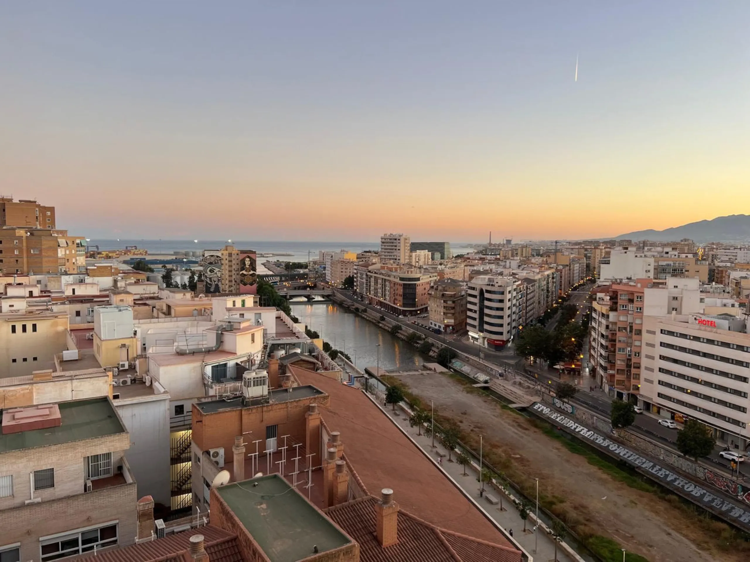12th Floor Apartment, Málaga historic Centre Soho, Costa del Sol.