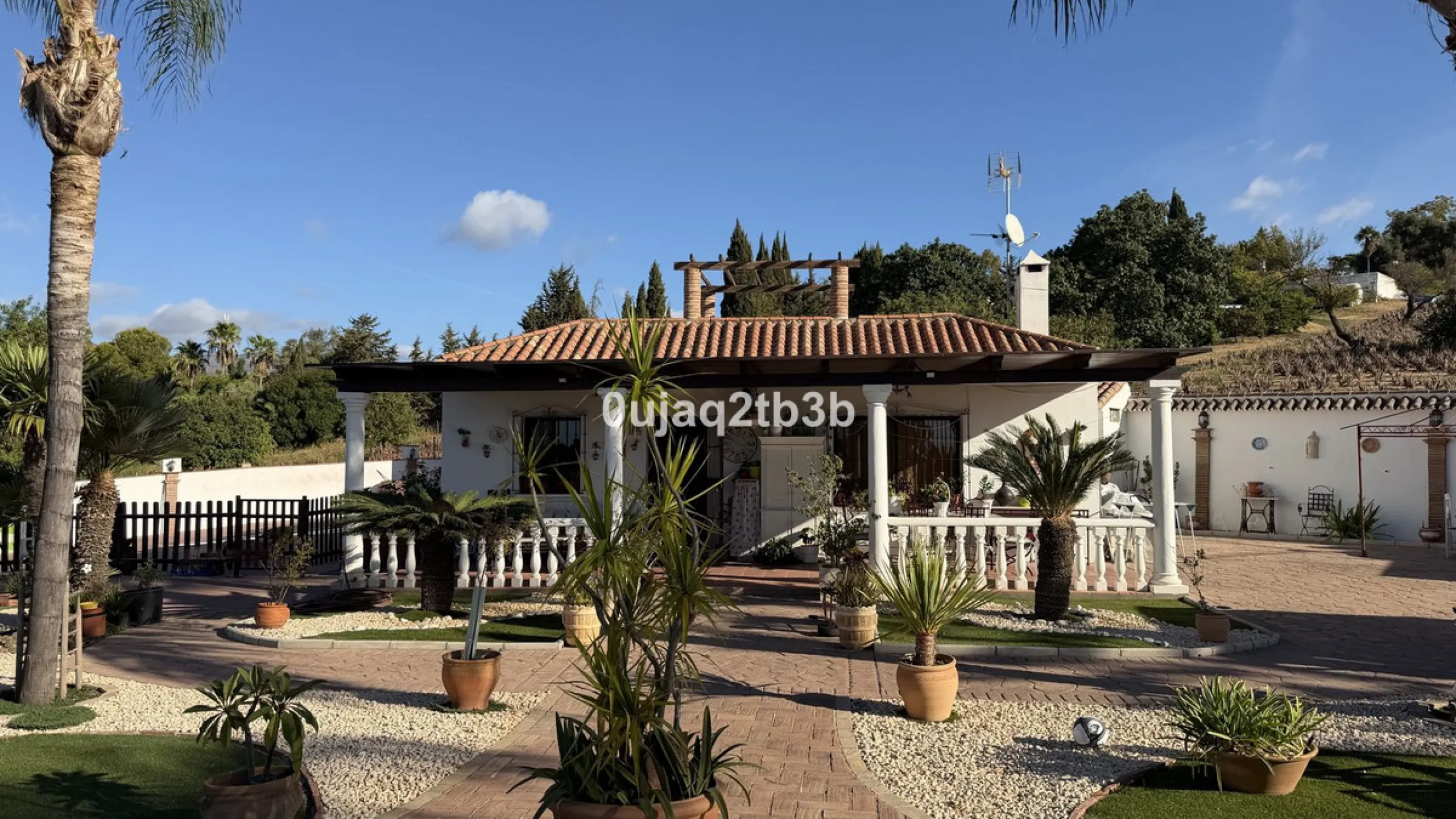 Charming Country Estate with Sea and Mountain Views in Estepona