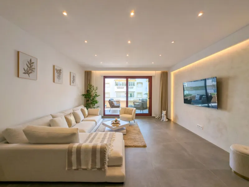 Stunning Beachfront Luxury Apartment in San Pedro – Fully Renovated to Perfection
