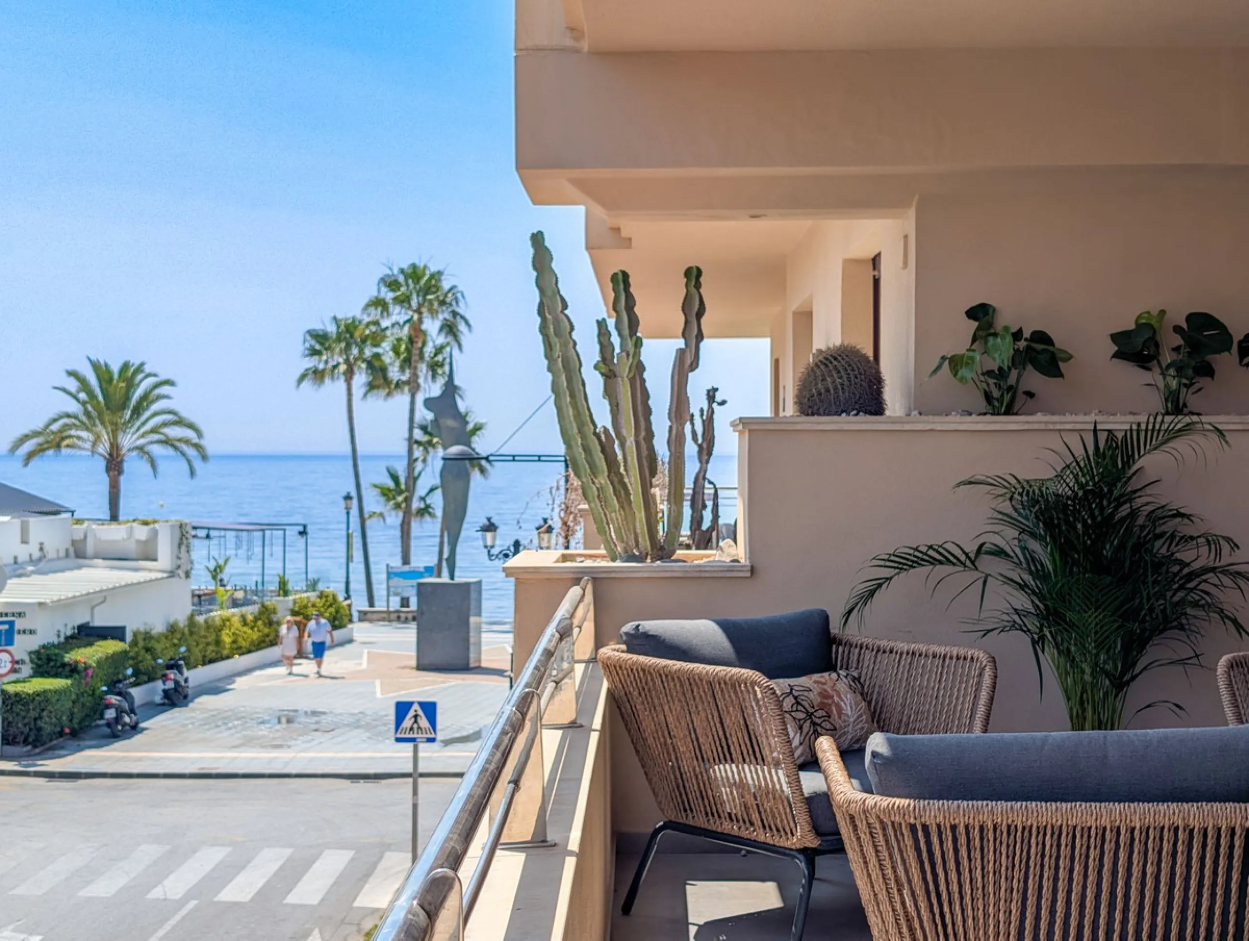 Stunning Beachfront Luxury Apartment in San Pedro – Fully Renovated to Perfection