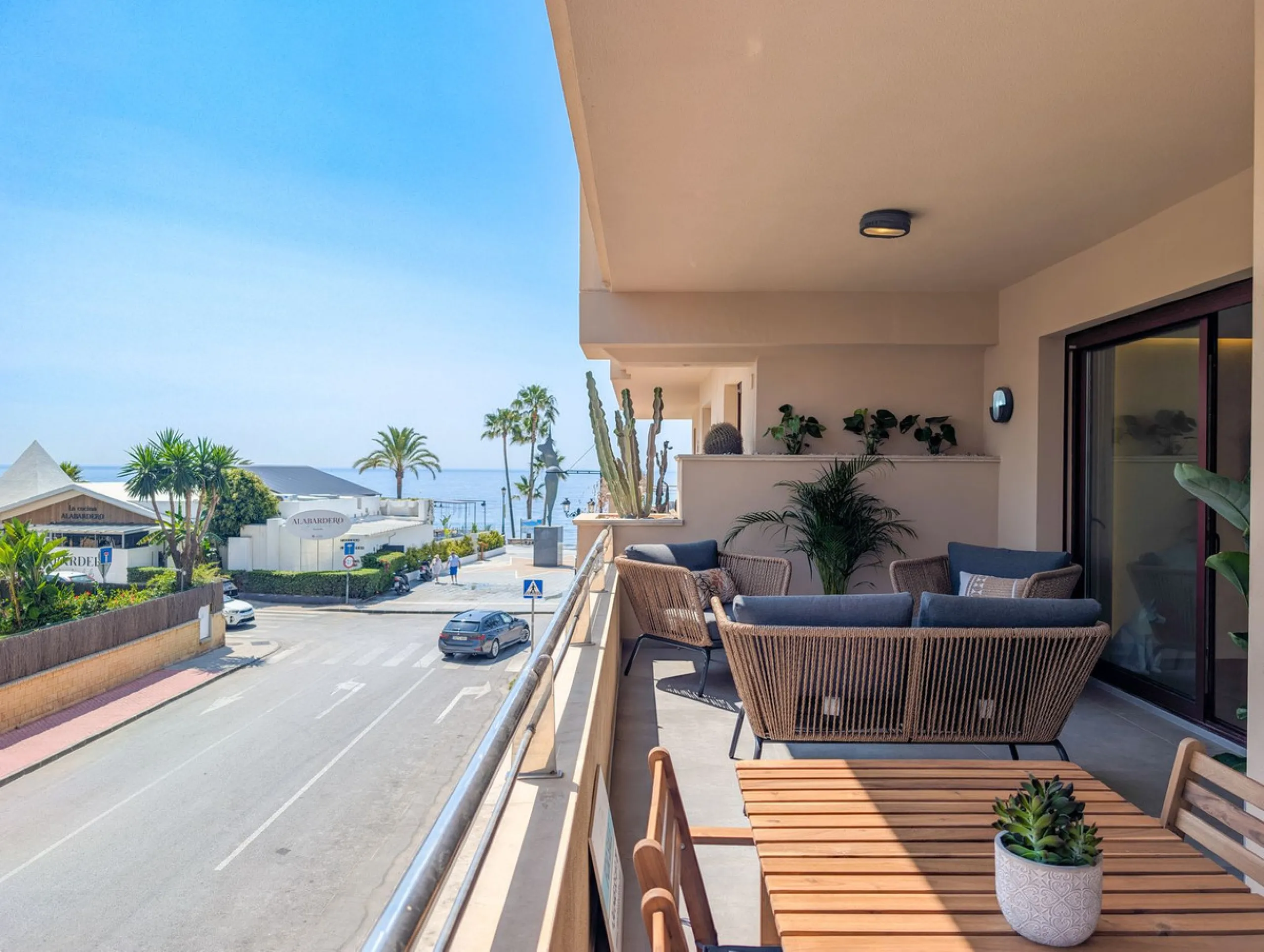 Stunning Beachfront Luxury Apartment in San Pedro – Fully Renovated to Perfection