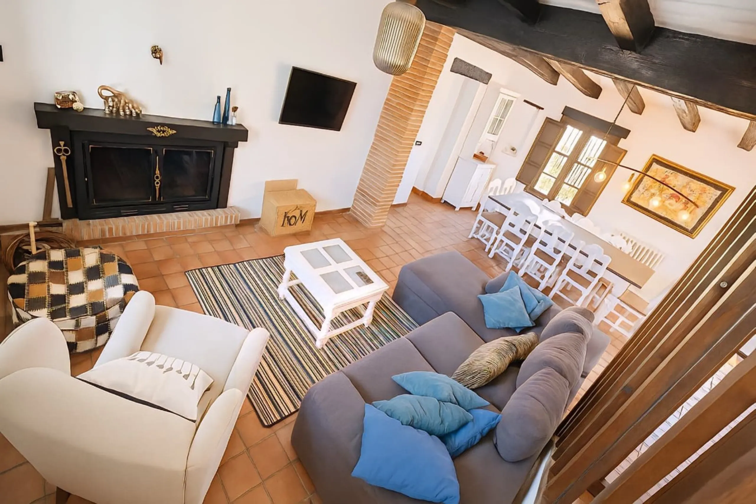 Renovated country house with pool, vineyard & panoramic views – Ronda, Fuente la Higuera