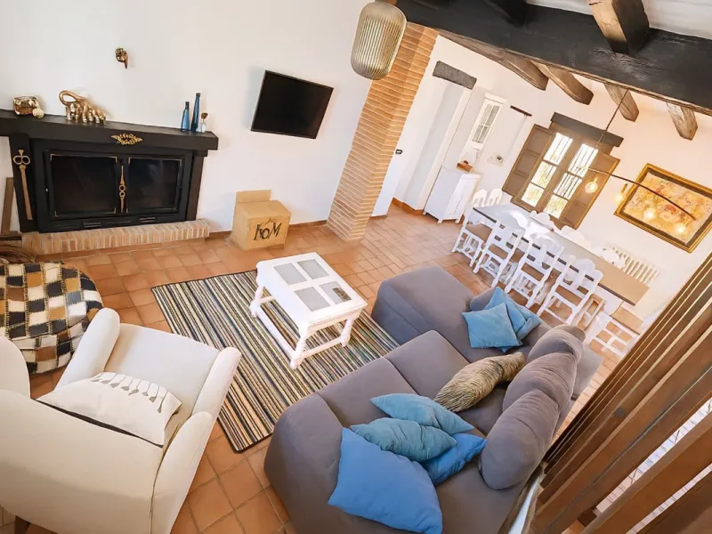 Renovated country house with pool, vineyard & panoramic views – Ronda, Fuente la Higuera