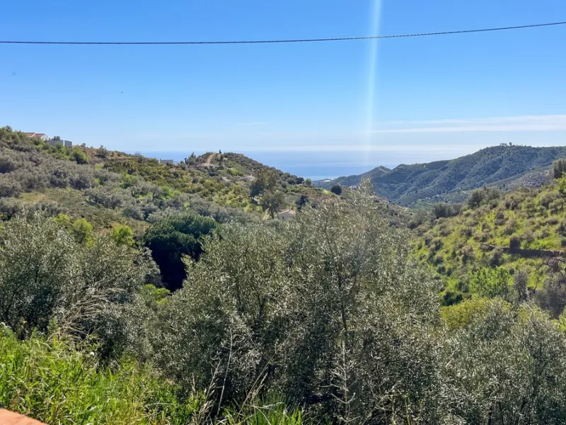 Peacefully located villa near Cómpeta offering 3 bedrooms, 2 bathrooms plus a separate tower studio with a large roof terrace. A rare blend of privacy, comfort and truly panoramic sea and mountain views.