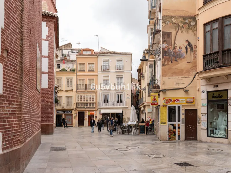 In the heart of the historical center in a very unique historical building with only six apartments with large windows facing the patio and french balconies giving them a lovely natural light all year around. The fountain in the patio brings us back to th