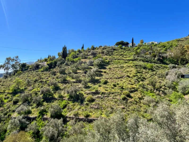 Peacefully located villa near Cómpeta offering 3 bedrooms, 2 bathrooms plus a separate tower studio with a large roof terrace. A rare blend of privacy, comfort and truly panoramic sea and mountain views.