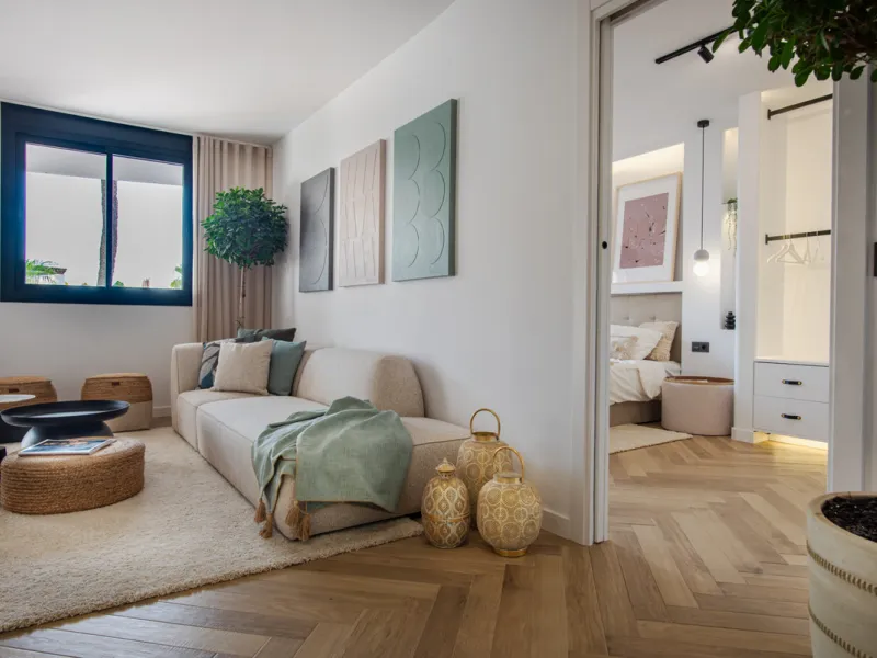 Apartment - Middle Floor Apartment в продаже в Marbella, Málaga. В доме 3 спален и 5 ванных комнат. Площадь дома 143 м²