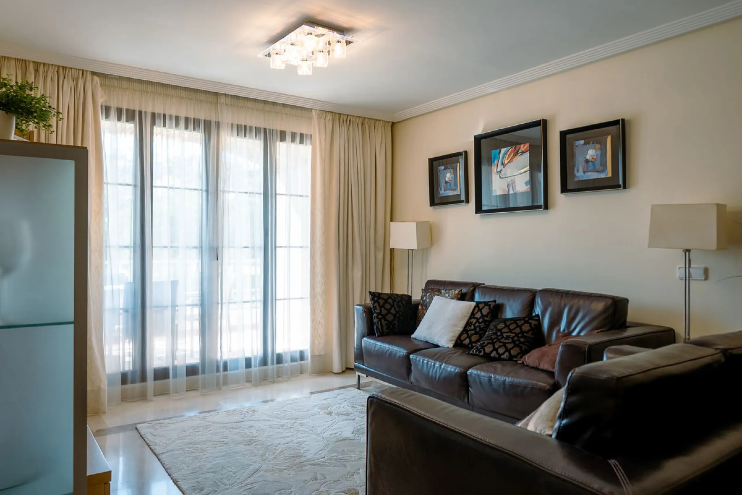 First-Line Golf 3-Bedroom Apartment in La Torre, Los Arqueros Golf