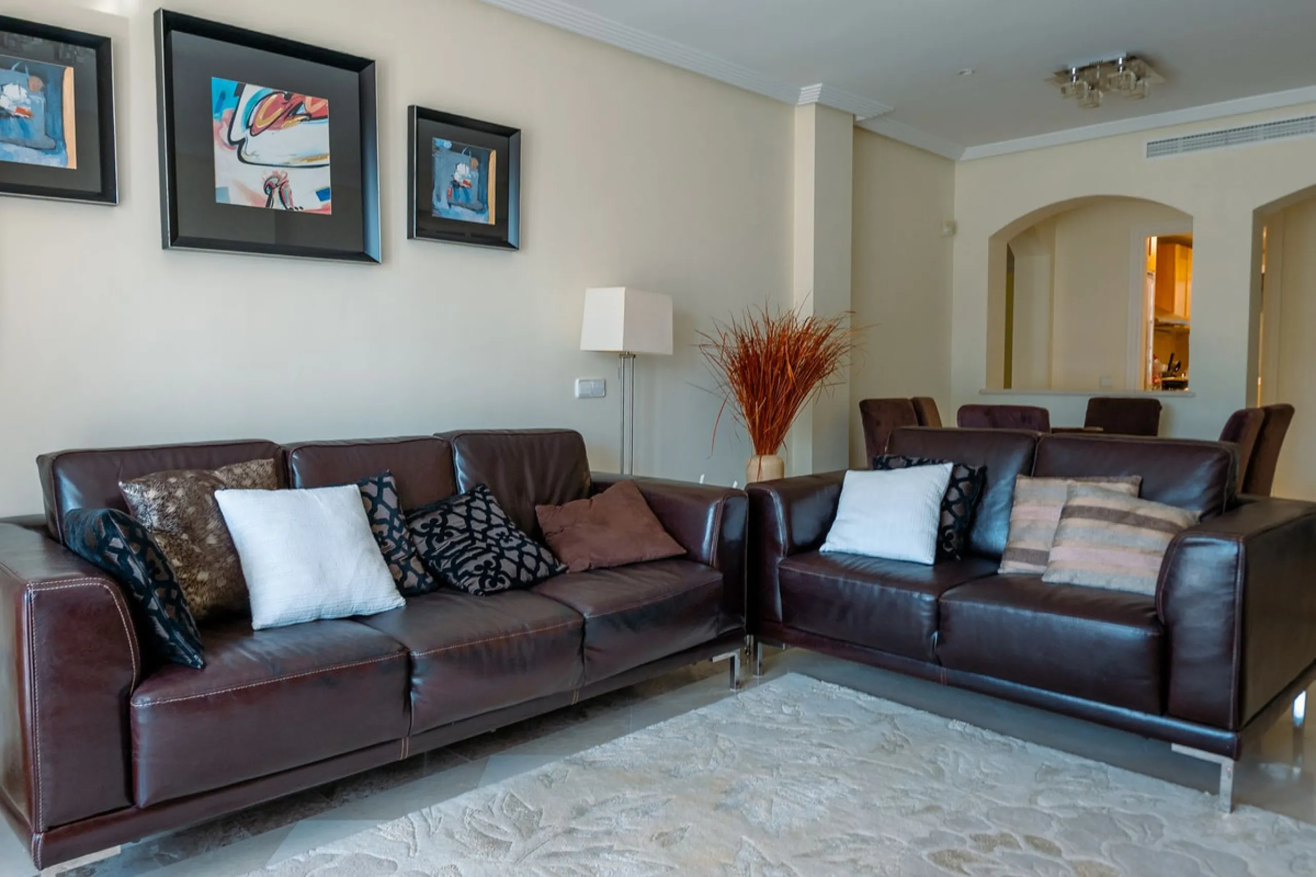 First-Line Golf 3-Bedroom Apartment in La Torre, Los Arqueros Golf