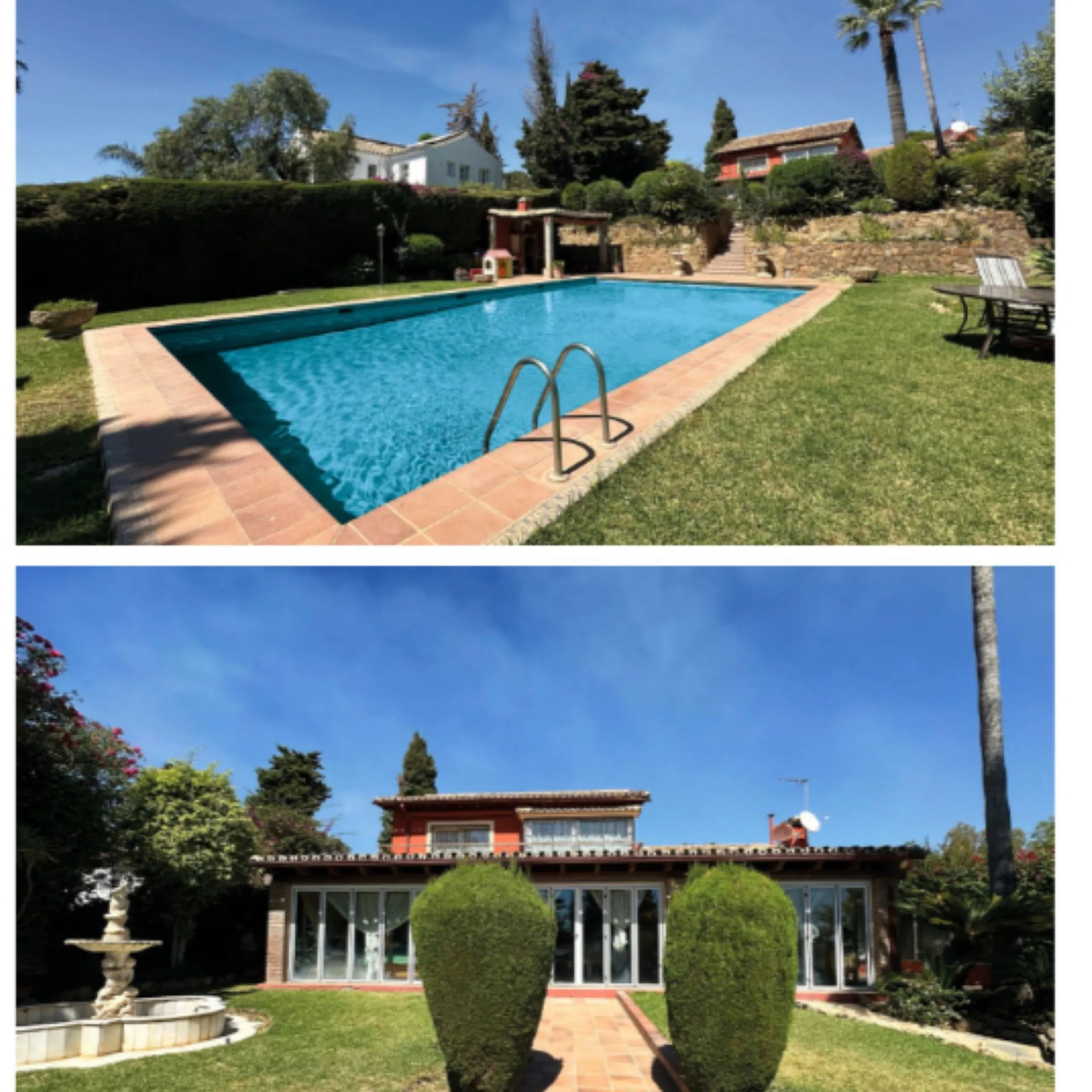 House - Detached Villa в продаже в Marbella, Málaga. В доме 3 спален и 3 ванных комнат. Площадь дома 841 м². Площадь участка 1626 м²
