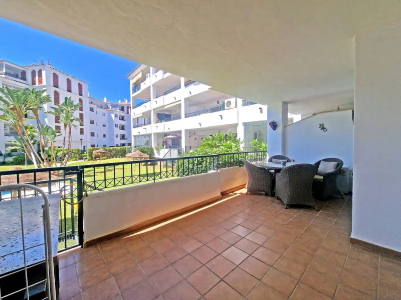 Apartment - Ground Floor Apartment в продаже в Mijas, Málaga. В доме 2 спален и 2 ванных комнат. Площадь дома 76 м²