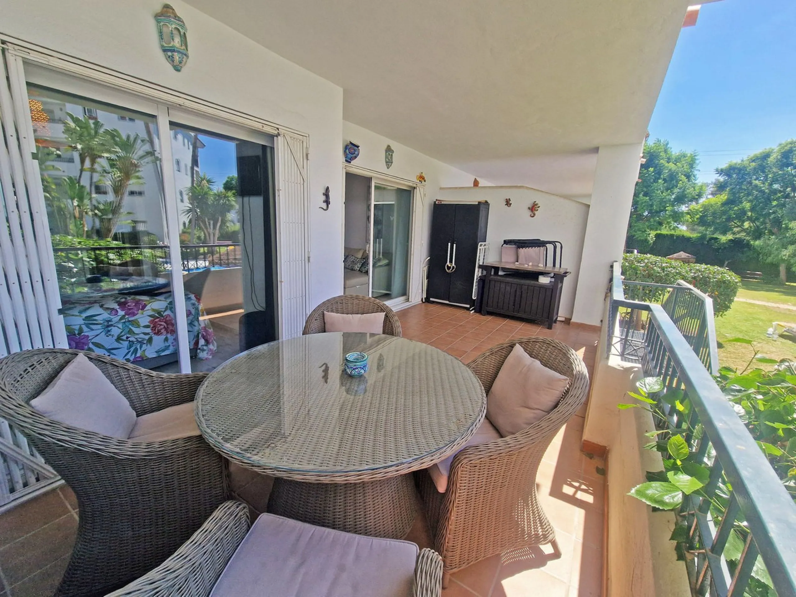 Apartment - Ground Floor Apartment в продаже в Mijas, Málaga. В доме 2 спален и 2 ванных комнат. Площадь дома 76 м²