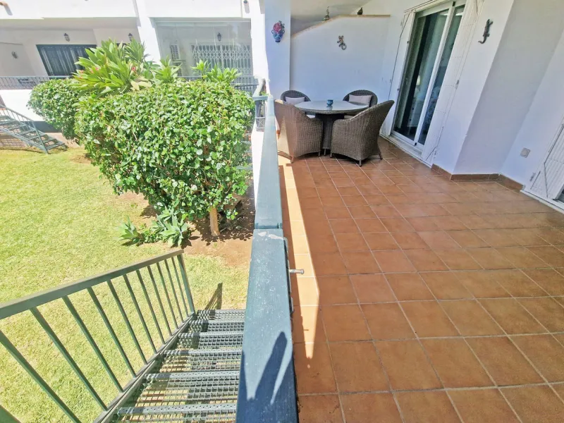 Apartment - Ground Floor Apartment в продаже в Mijas, Málaga. В доме 2 спален и 2 ванных комнат. Площадь дома 76 м²