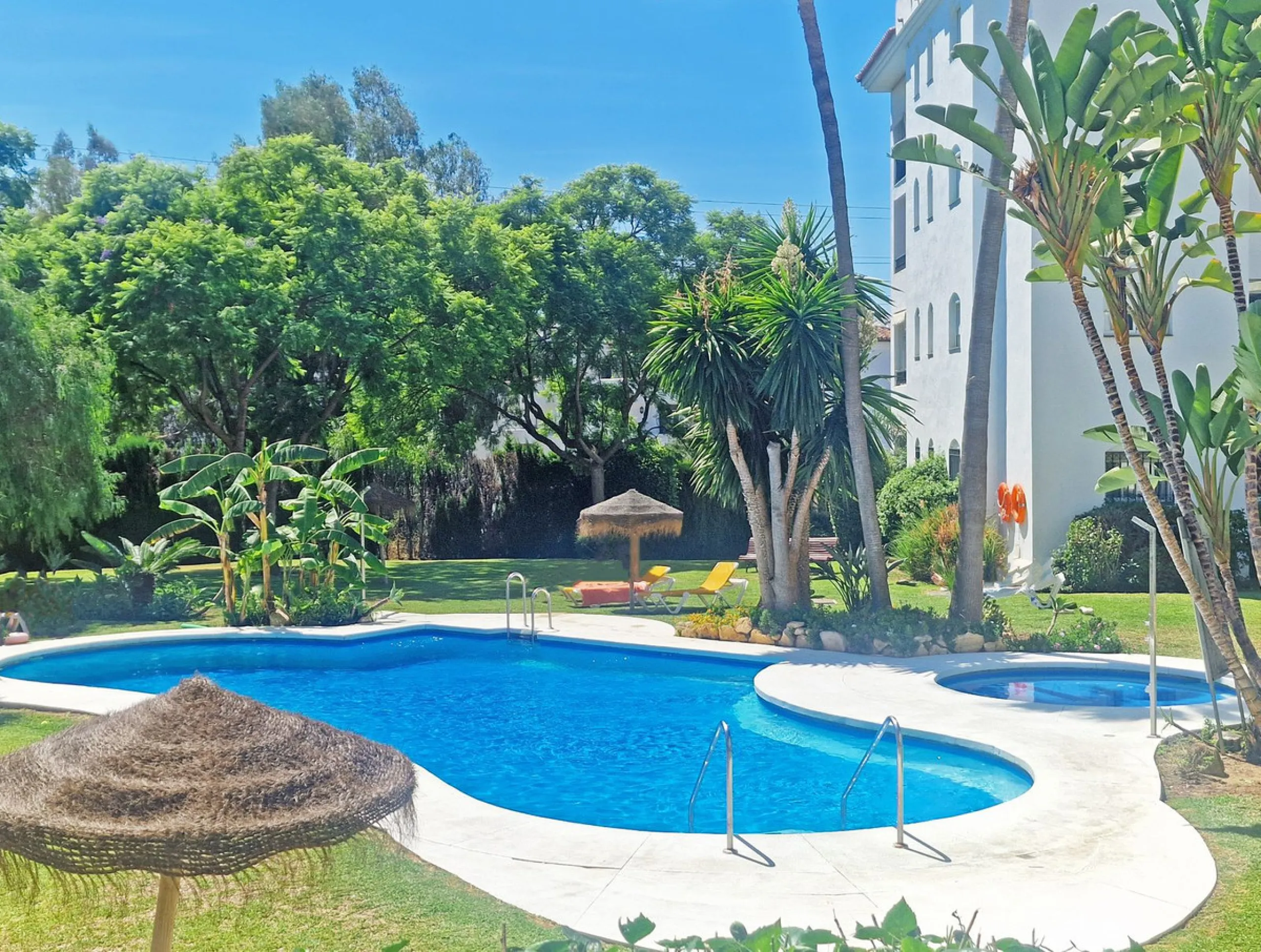 Apartment - Ground Floor Apartment в продаже в Mijas, Málaga. В доме 2 спален и 2 ванных комнат. Площадь дома 76 м²