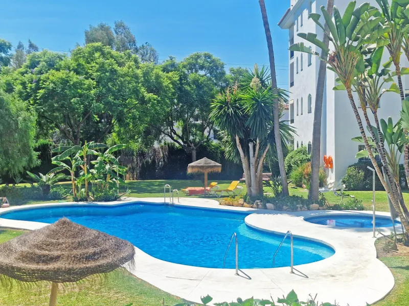 Apartment - Ground Floor Apartment в продаже в Mijas, Málaga. В доме 2 спален и 2 ванных комнат. Площадь дома 76 м²