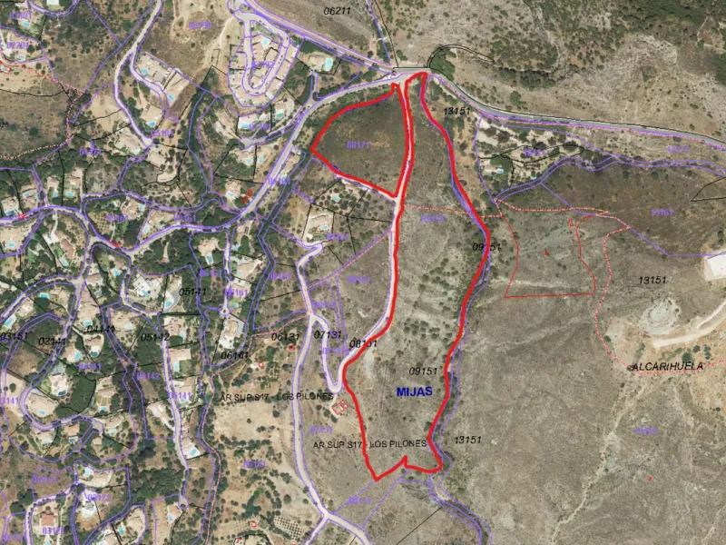Plot - Residential Plot в продаже в Mijas, Málaga. Площадь участка 70091 м²