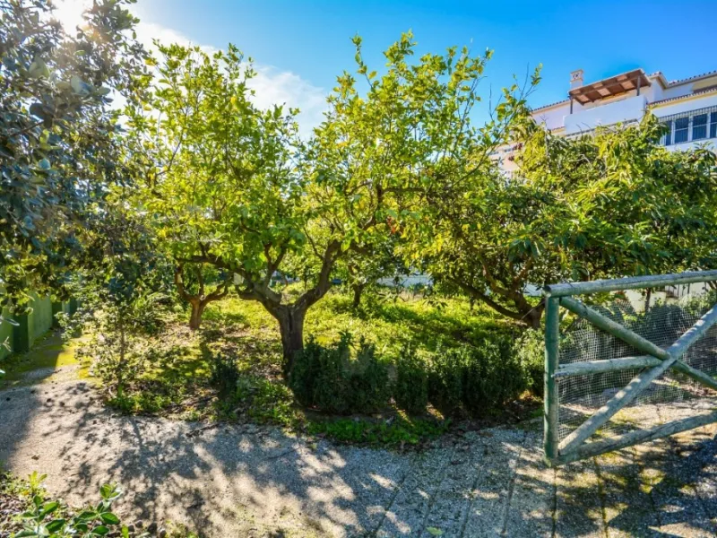 Wonderful Villa Estepona with self contained apartment, separate guest house, orchard, stables and beautiful sea views.
