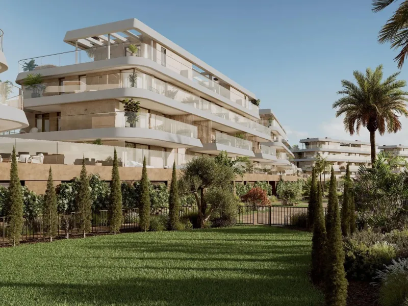 New Build Residential Complex near Estepona – Modern Living by the Sea& & Contemporary Apartments in a Privileged Natural Setting& Welcome to this exclusive new build residential complex in Buenas Noches, Estepona, perfectly located just 700 mete