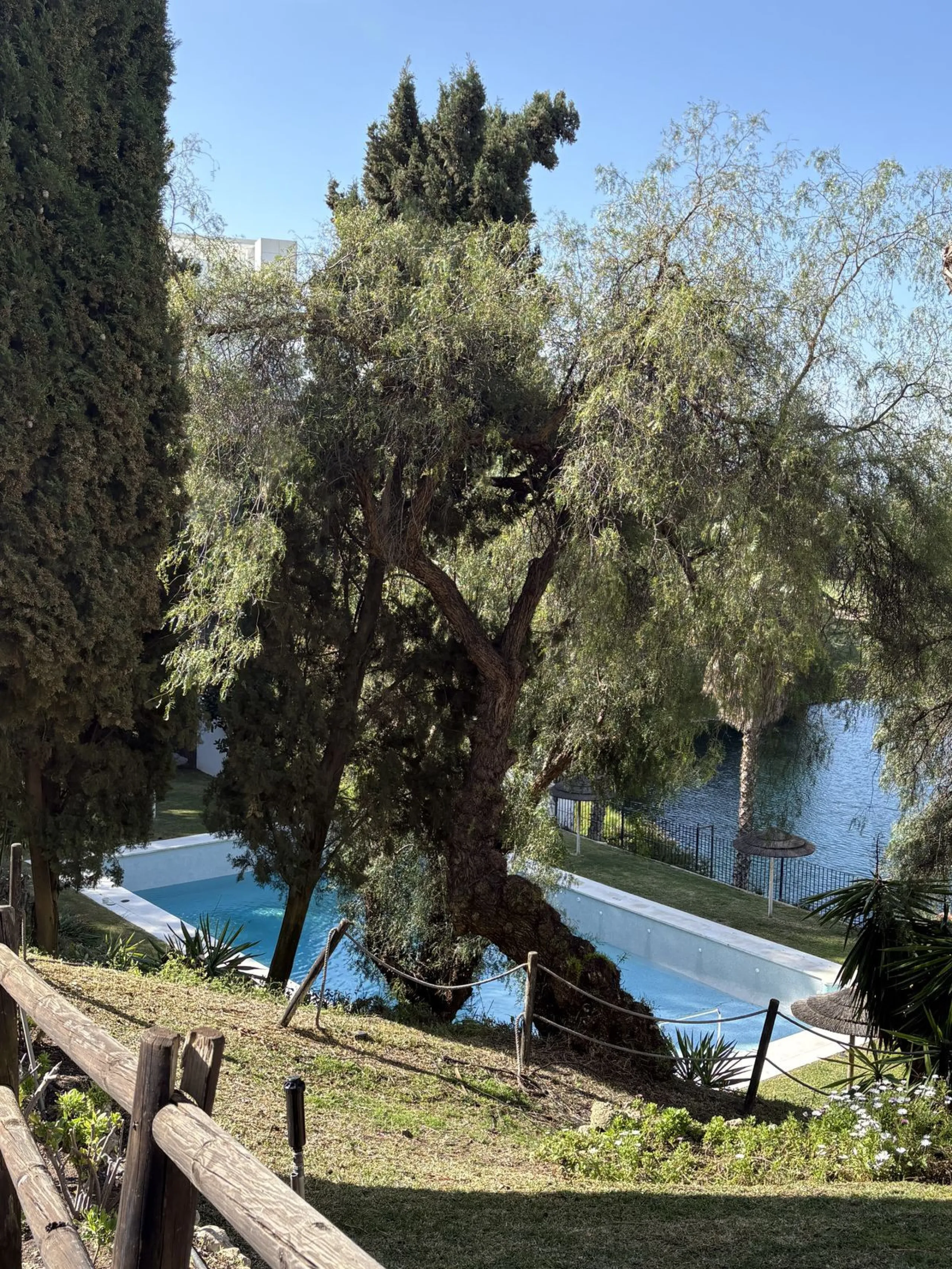 Modern and spacious apartment for sale in the sought after community of Balcones de la Quinta. The apartment has been beautifully renovated and is presented immaculately as a 2 bedroom 2 bathroom apartment but could easily be converted into 3 bedrooms giv