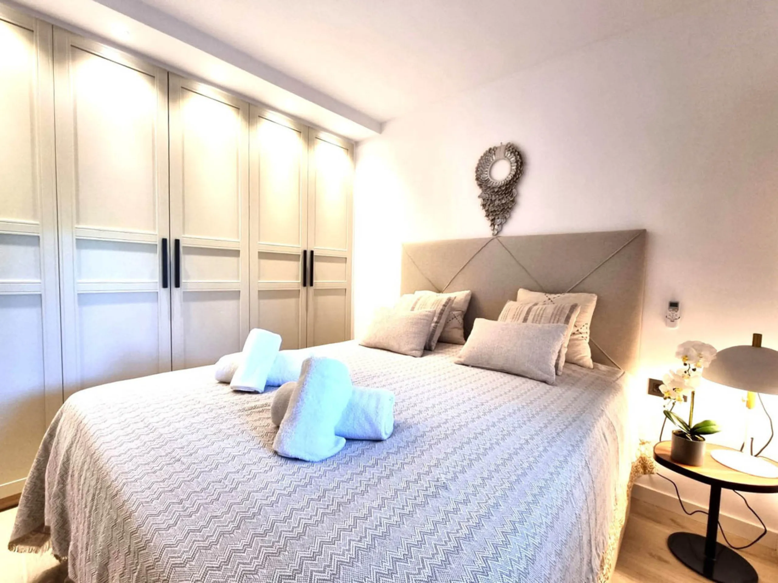 Step into coastal luxury with this exceptional 1-bedroom, 70 m² beachfront apartment, located in the prestigious Miraflores community on the Costa del Sol. Immaculately refurbished to the highest standards, this rare gem offers breathtaking Mediterranean 