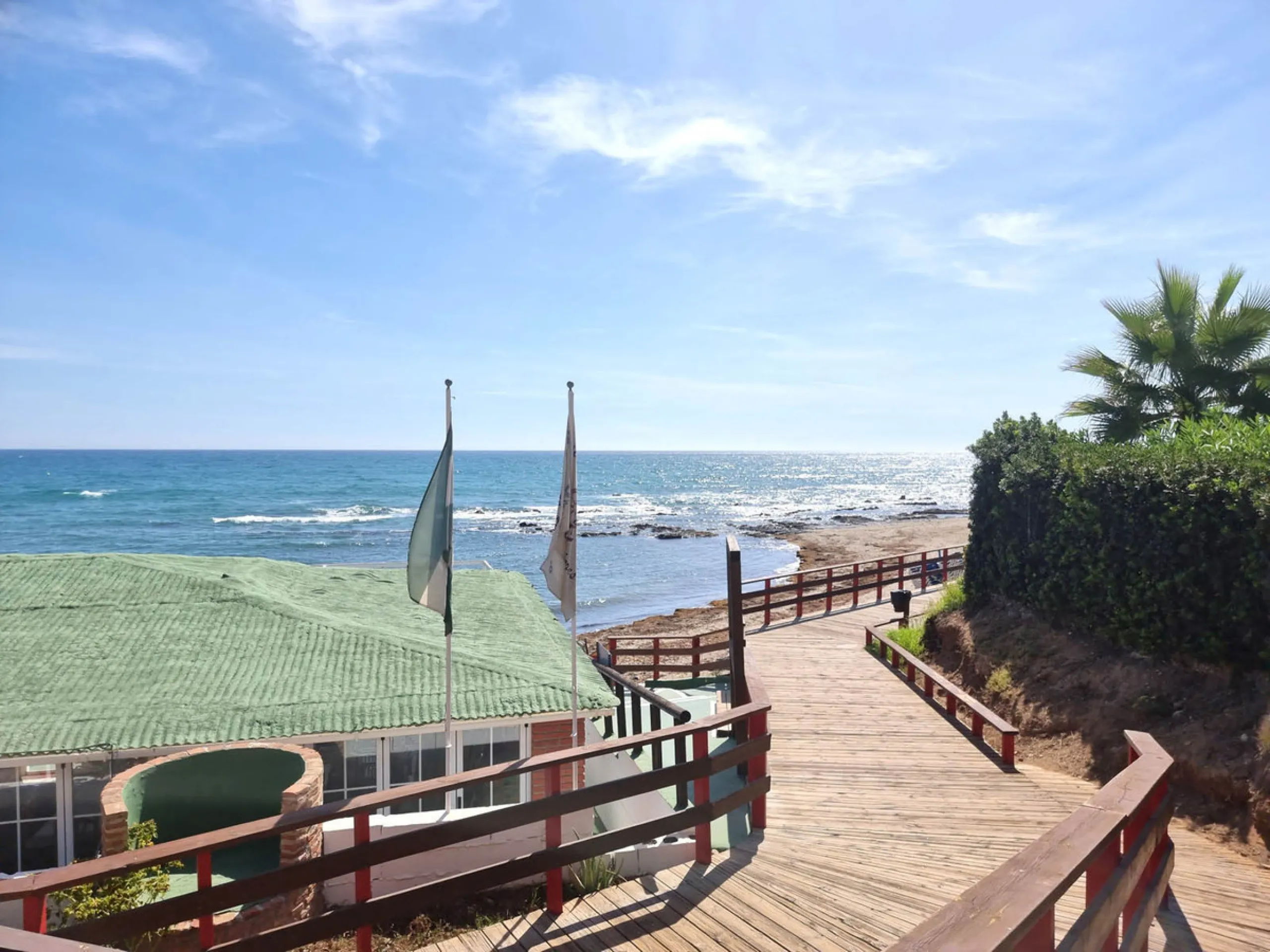 Step into coastal luxury with this exceptional 1-bedroom, 70 m² beachfront apartment, located in the prestigious Miraflores community on the Costa del Sol. Immaculately refurbished to the highest standards, this rare gem offers breathtaking Mediterranean 