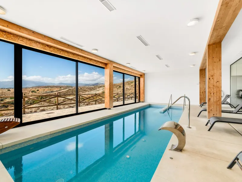 Andalucian style living with a modern twist within the popular urbanisation Paraiso Pueblo.