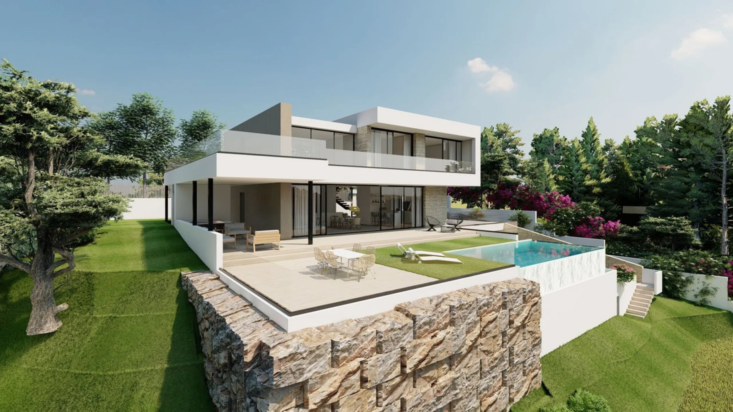 This plot is located in the desirable area of Elviria, Marbella. The total surface area is 1,012 m², and has a building area of 20%, which, according to the Town Hall regulations (UE-4) would permit a spacious, detached villa with a footprint area of 25% 