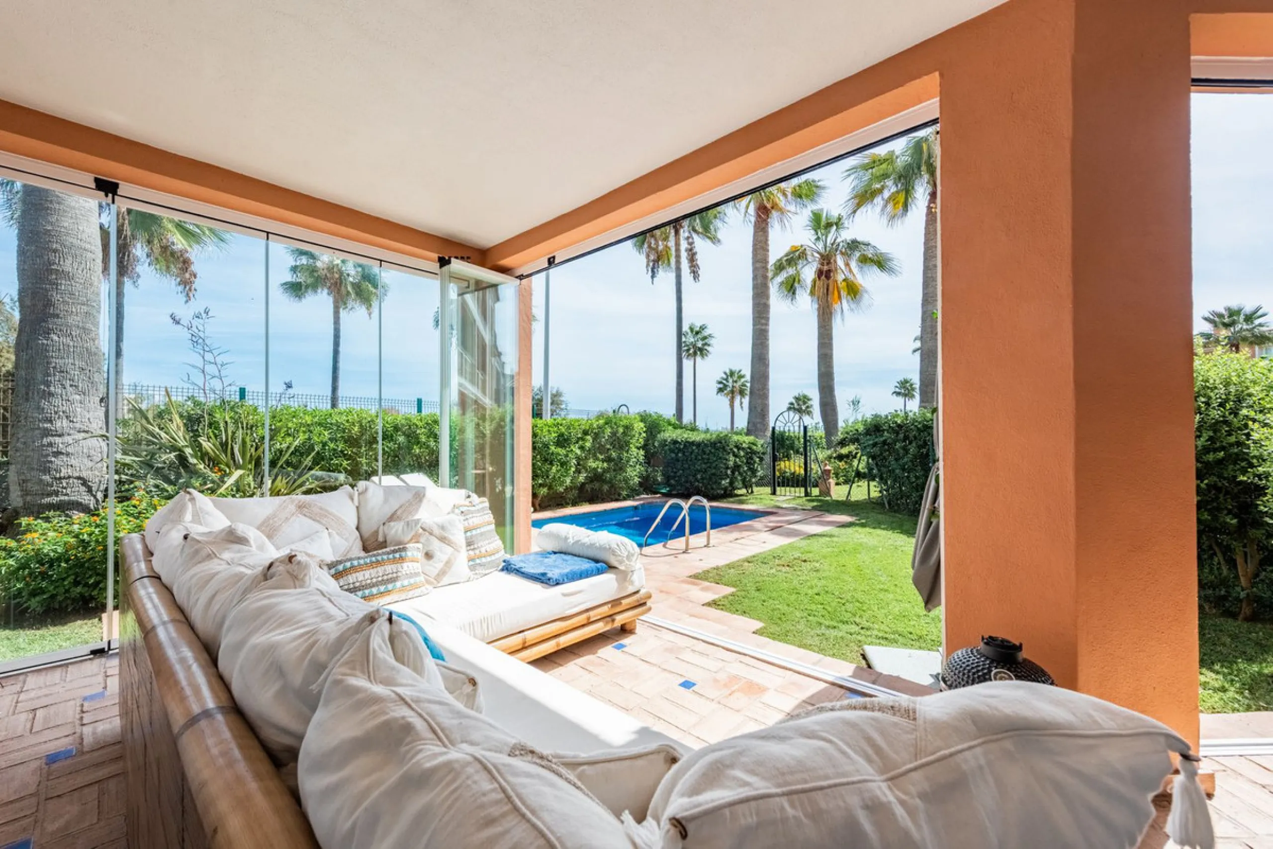 Unique Frontline Beach Villa in La Perla de la Bahía, Casares