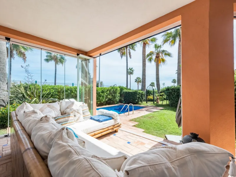 Unique Frontline Beach Villa in La Perla de la Bahía, Casares