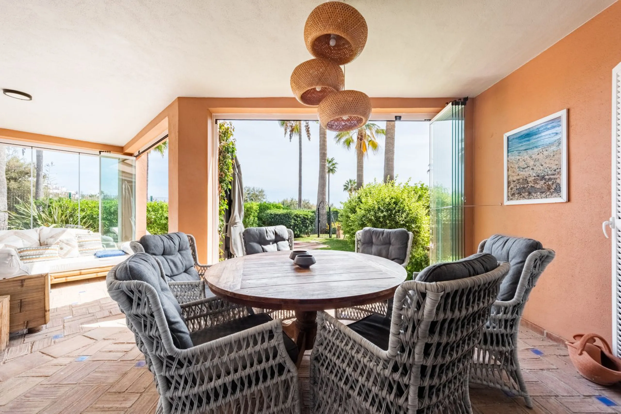 Unique Frontline Beach Villa in La Perla de la Bahía, Casares