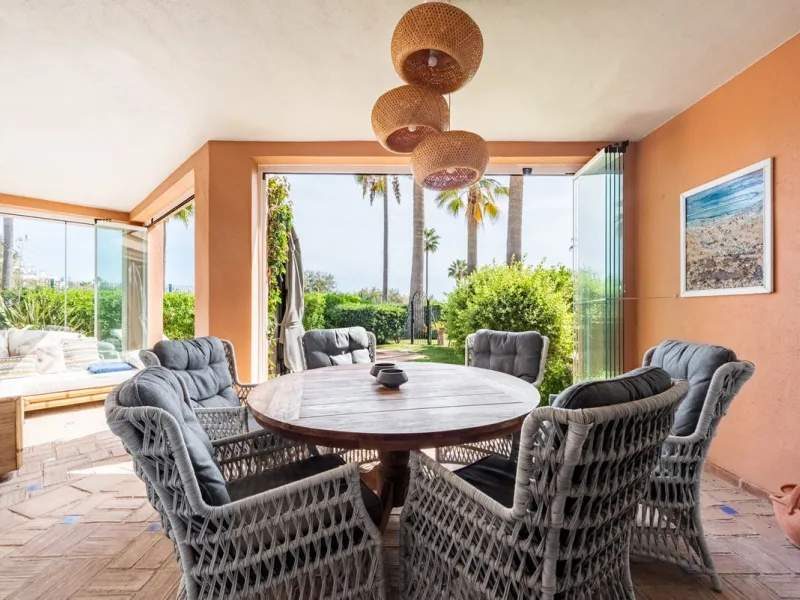 Unique Frontline Beach Villa in La Perla de la Bahía, Casares