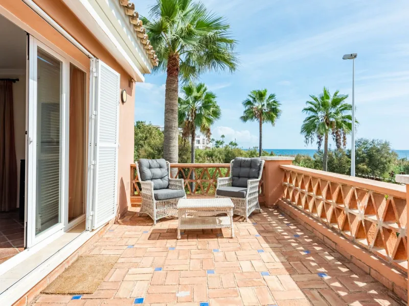 Unique Frontline Beach Villa in La Perla de la Bahía, Casares